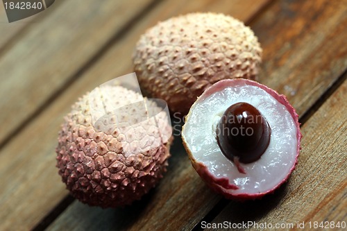 Image of fresh lychees