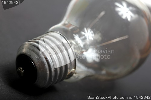 Image of plain light bulb