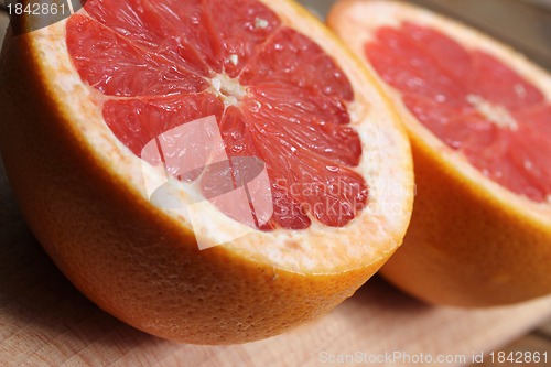 Image of fresh grapefruit