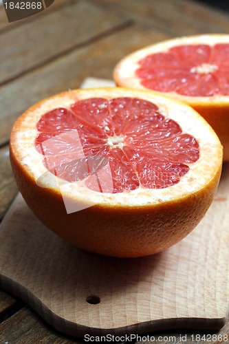 Image of fresh grapefruit