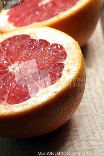 Image of fresh grapefruit