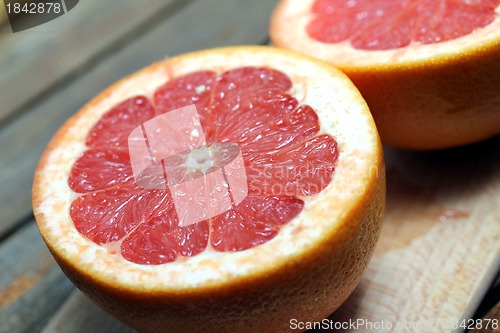 Image of fresh grapefruit