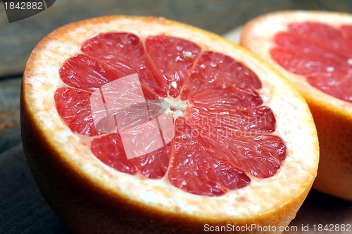 Image of fresh grapefruit