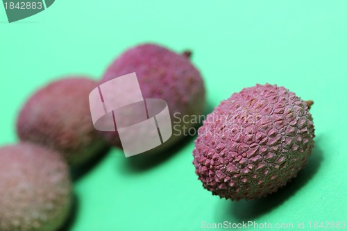 Image of fresh lychees