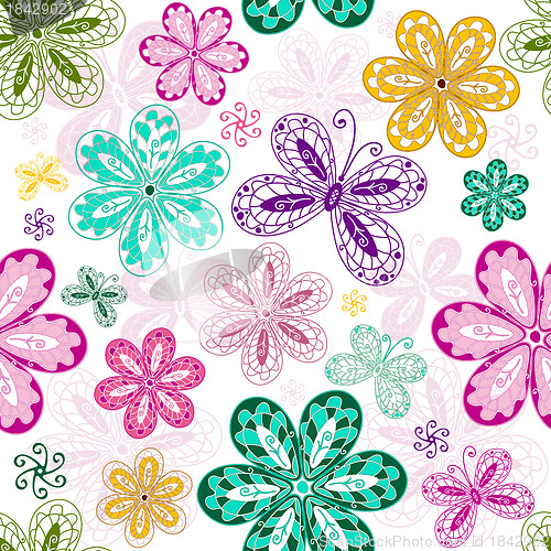 Image of Seamless vivid pattern