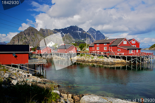 Image of Rorbu fishing huts