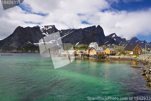 Image of Village Sakrisoy on Lofoten