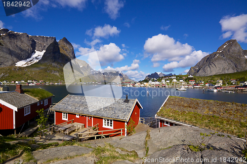 Image of Fishing huts