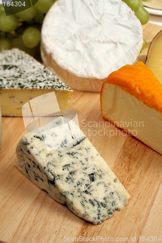 Image of Danish blue cheeseboard