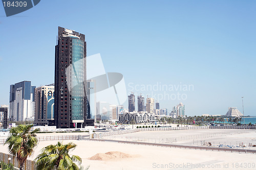 Image of New Doha skyline