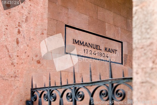 Image of Immanuel Kant, tomb