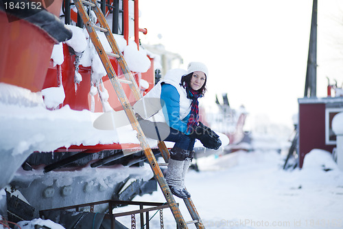 Image of Woman outdoors