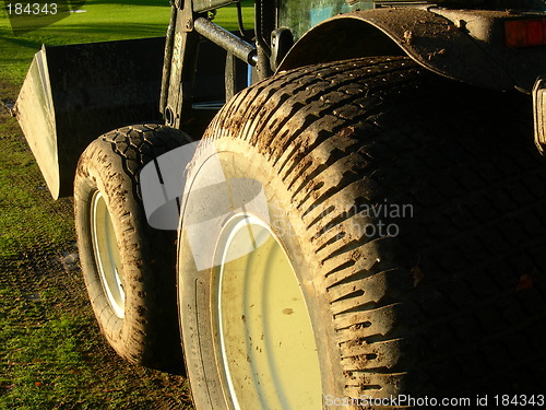 Image of Tractor wheel