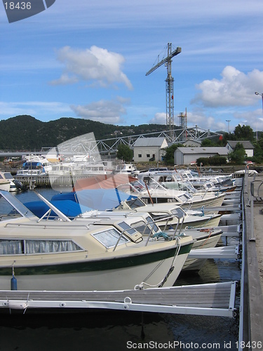 Image of At a marina