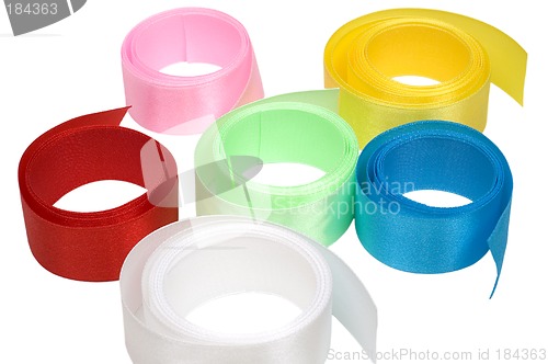 Image of Colorful ribbons