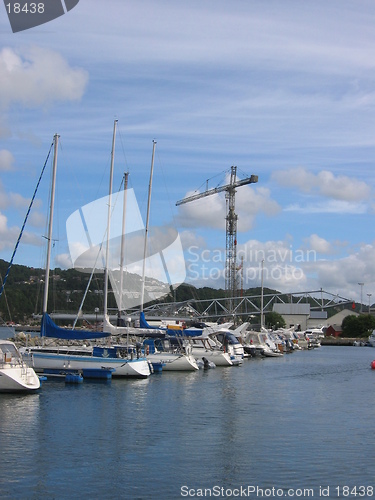 Image of At a marina