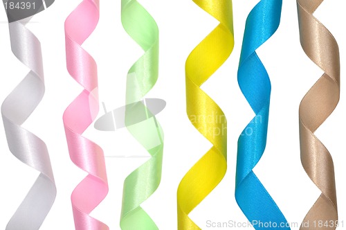 Image of Carnival ribbon background