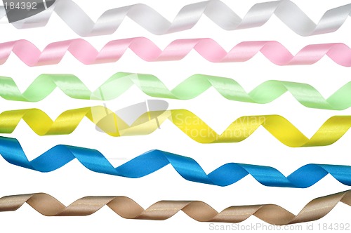 Image of Carnival ribbon background