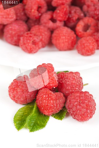 Image of fresh raspberry