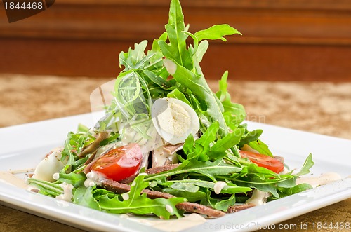 Image of Tasty salad of beef tongue