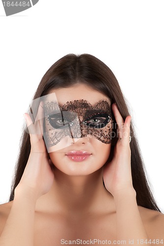 Image of girl at mask
