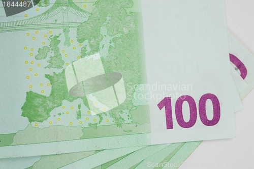 Image of euro banknotes