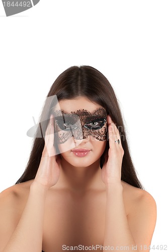 Image of girl at mask