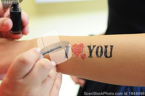 Image of I love you