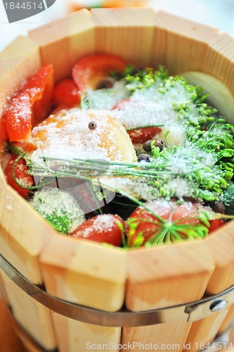 Image of preserving tomatoes