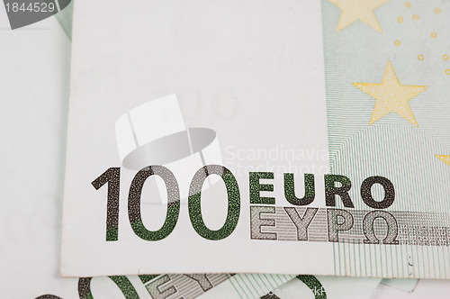 Image of euro banknotes