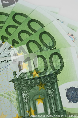 Image of euro banknotes