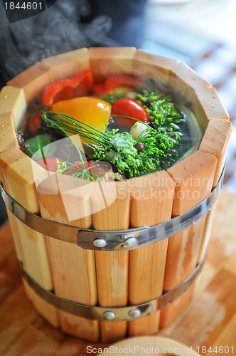 Image of preserving tomatoes