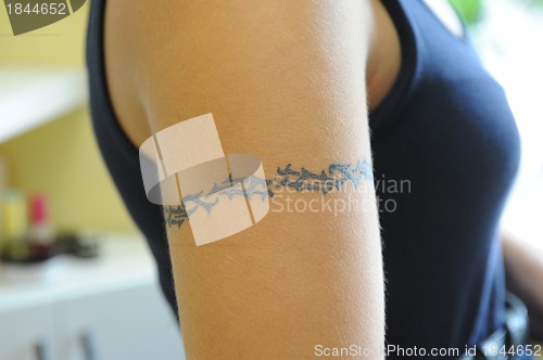 Image of the tatoo