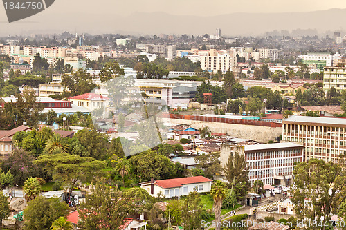 Image of Aerial view of Addis Ababa