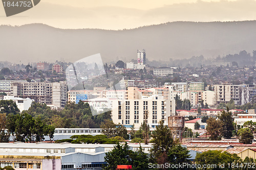 Image of Aerial view of Addis Ababa