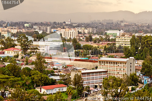 Image of Aerial view of Addis Ababa