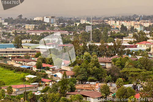 Image of Aerial view of Addis Ababa