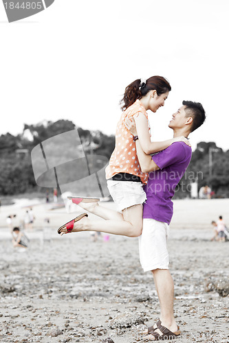 Image of Happy asian couple 