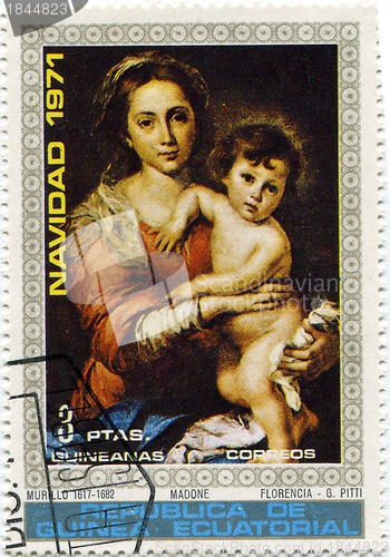 Image of Madonna with Jesus child