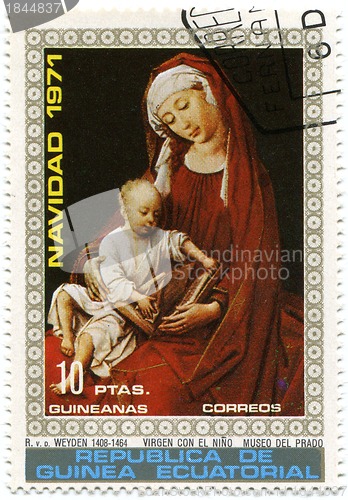 Image of Madonna with Jesus child