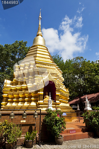 Image of Wat Phan On temple in Chiang Mai, Thailand.