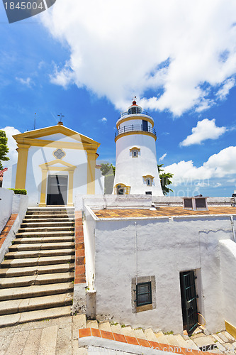 Image of Guia Fortress lighthouse in Macau