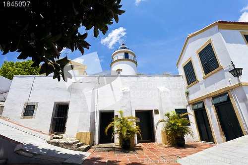 Image of Guia Fortress lighthouse in Macau