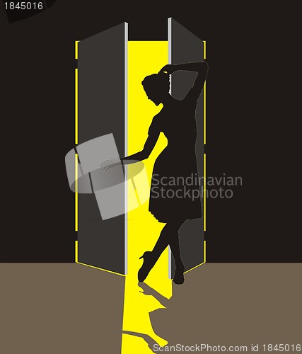 Image of Woman in the Doorway