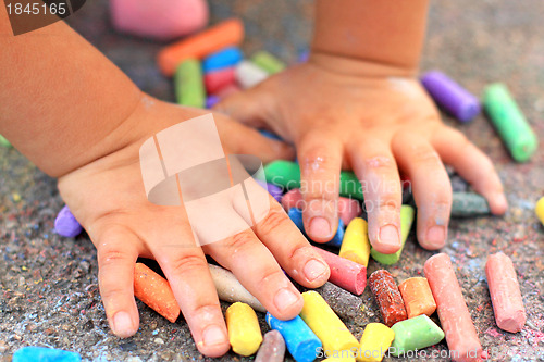 Image of Child's hands