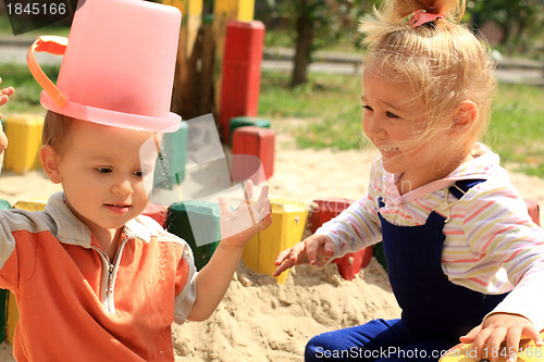 Image of Funny lovely kids