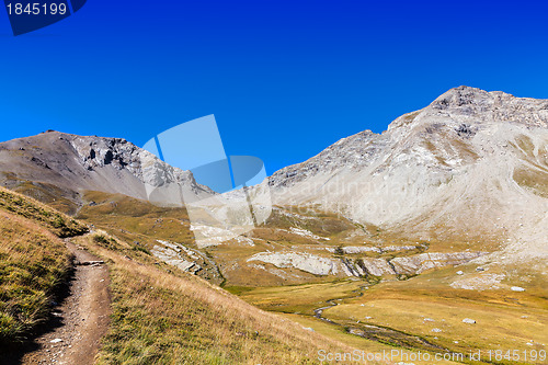 Image of Footpath in the Mountains