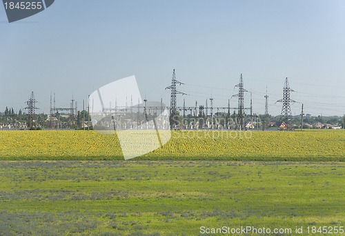 Image of Electricity station on