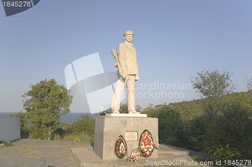 Image of Monument to capt. Kalinin D. near Sukko city