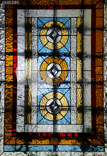 Image of Stained-glass Window in Church